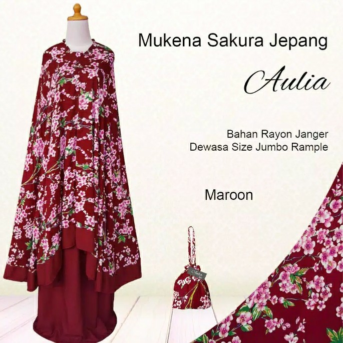 Mukena Sakura Jepang