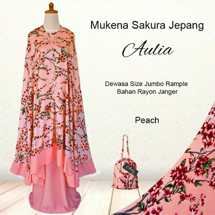 Mukena Sakura Jepang 5