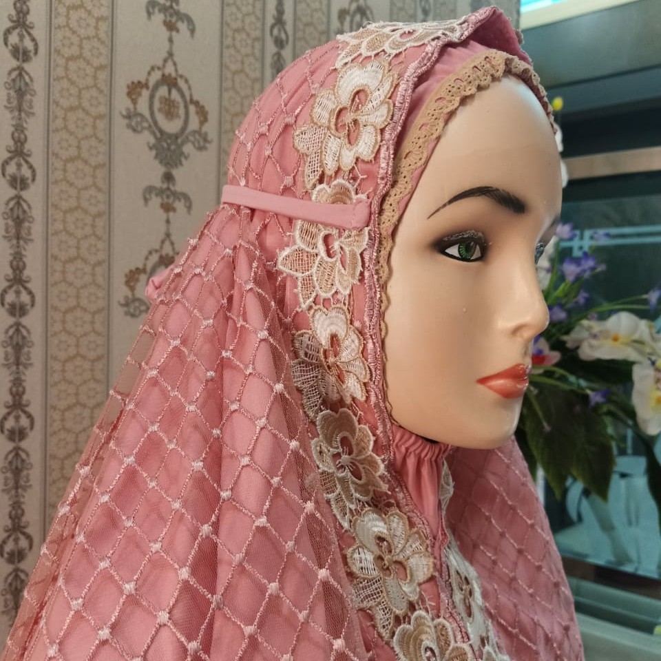 Mukena Sutera Velvet Mix Bruklat 3