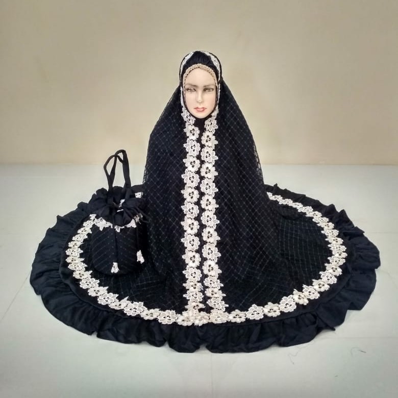 Mukena Sutera Velvet Mix Bruklat 4