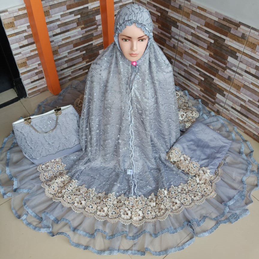 Mukena Sutra Velvet Bruklat 4