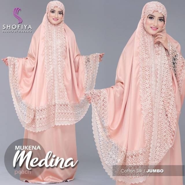 Mukena medina ori shofiya catton silk