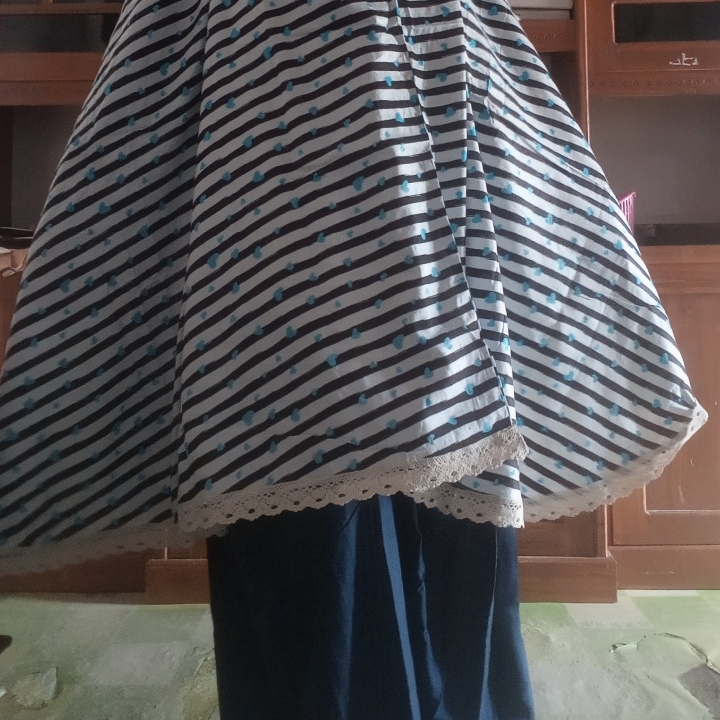 Mukenah Katun Bali Ademmm Motif Love 3