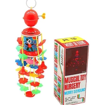Musical Toy Nursery Merry Go Round Gyralemitting Instrument Gantung Ma