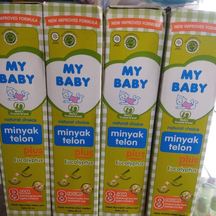My Baby Minyak Telon Plus 8 Jam 85 ml