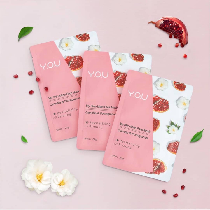 My skin Face mask camelia and pomegranate 