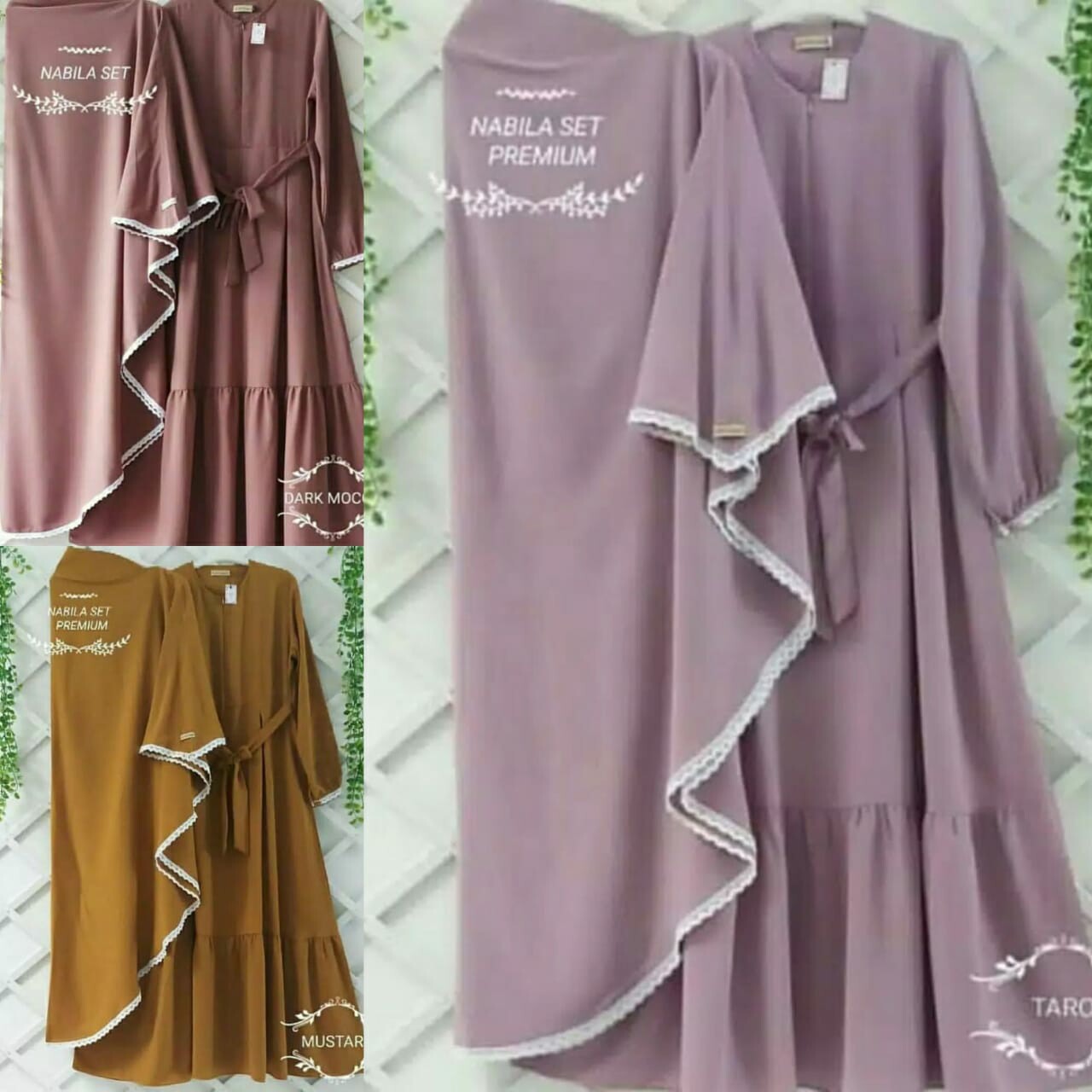 NABILA SET PREMIUM-HIJAB MURAH