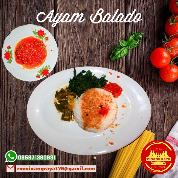 NASI-AYAM BALADO