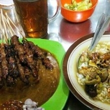 NASI BECEK SATE SAPI