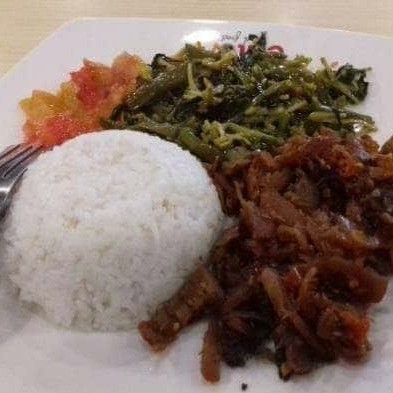 NASI CAMPUR IKAN  AYAM