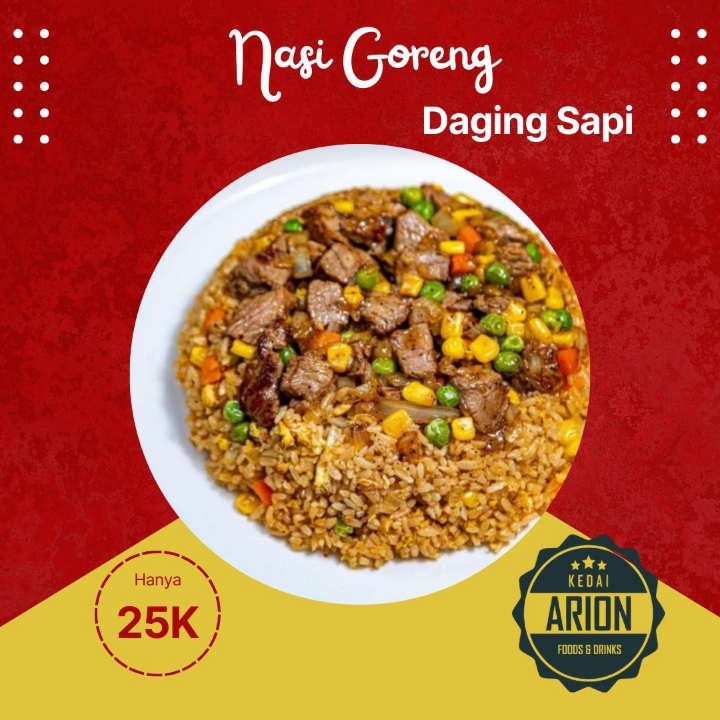 NASI GORENG DAGING SAPI ARION