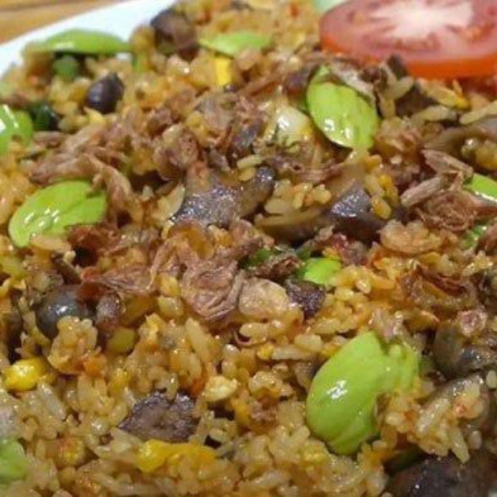 NASI GORENG PETAI DAN TELUR 