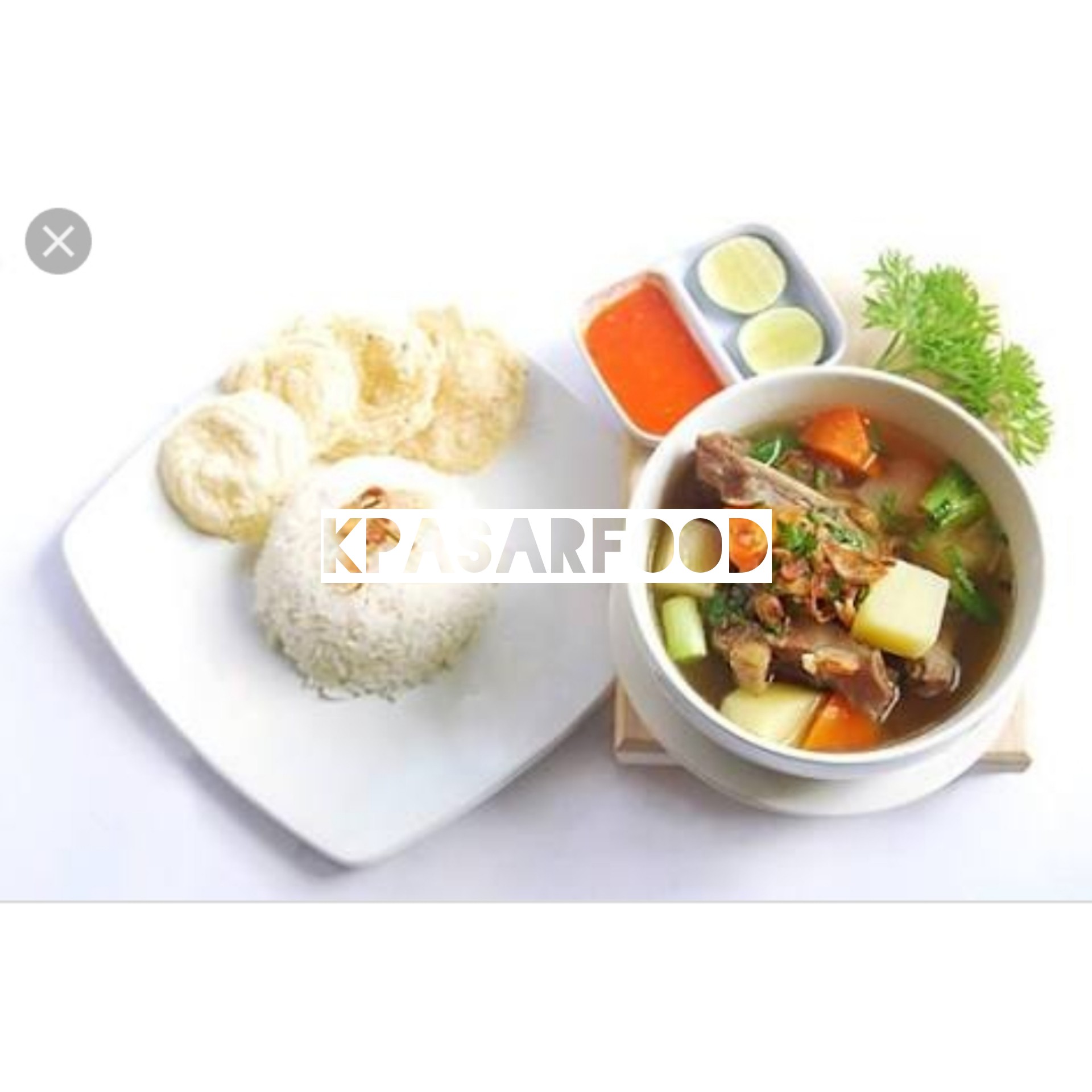NASI PAKET SOP BUNTUT