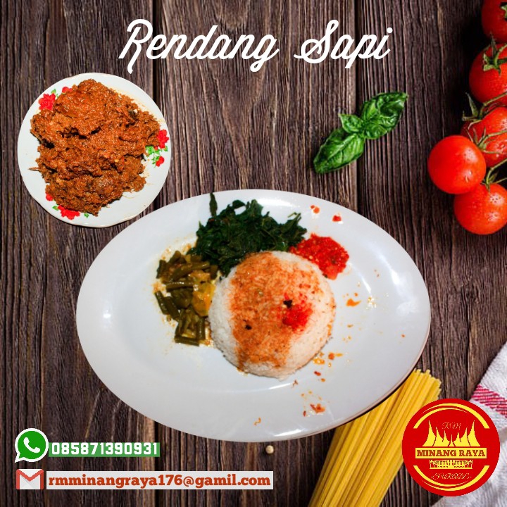 NASI-RENDANG SAPI