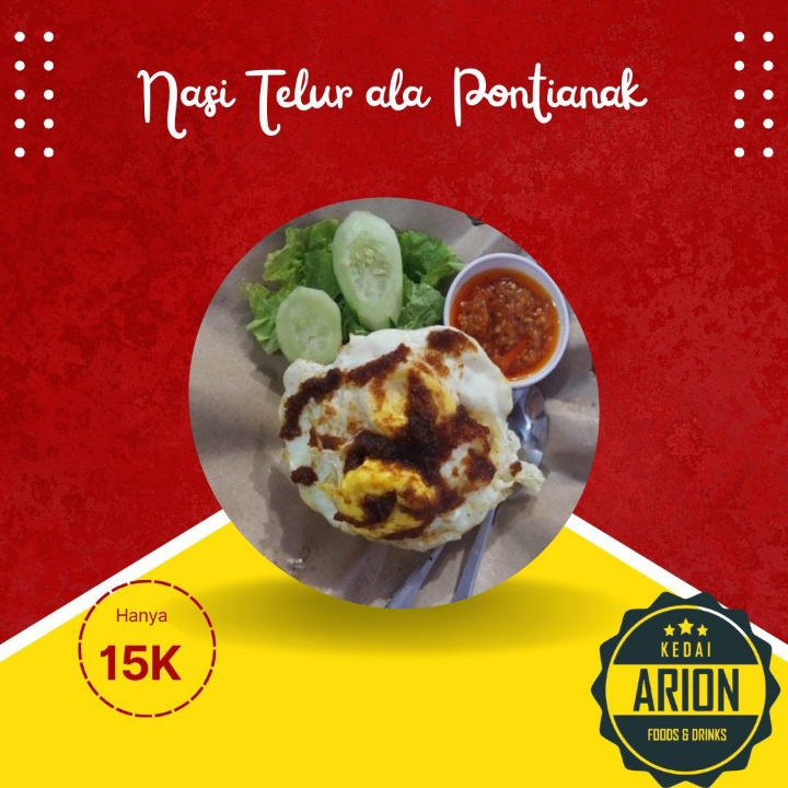 NASI TELUR ALA PONTIANAK ARION