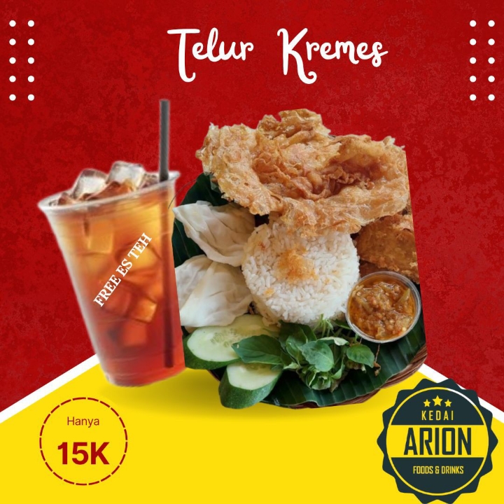 NASI TELUR KREMES ARION