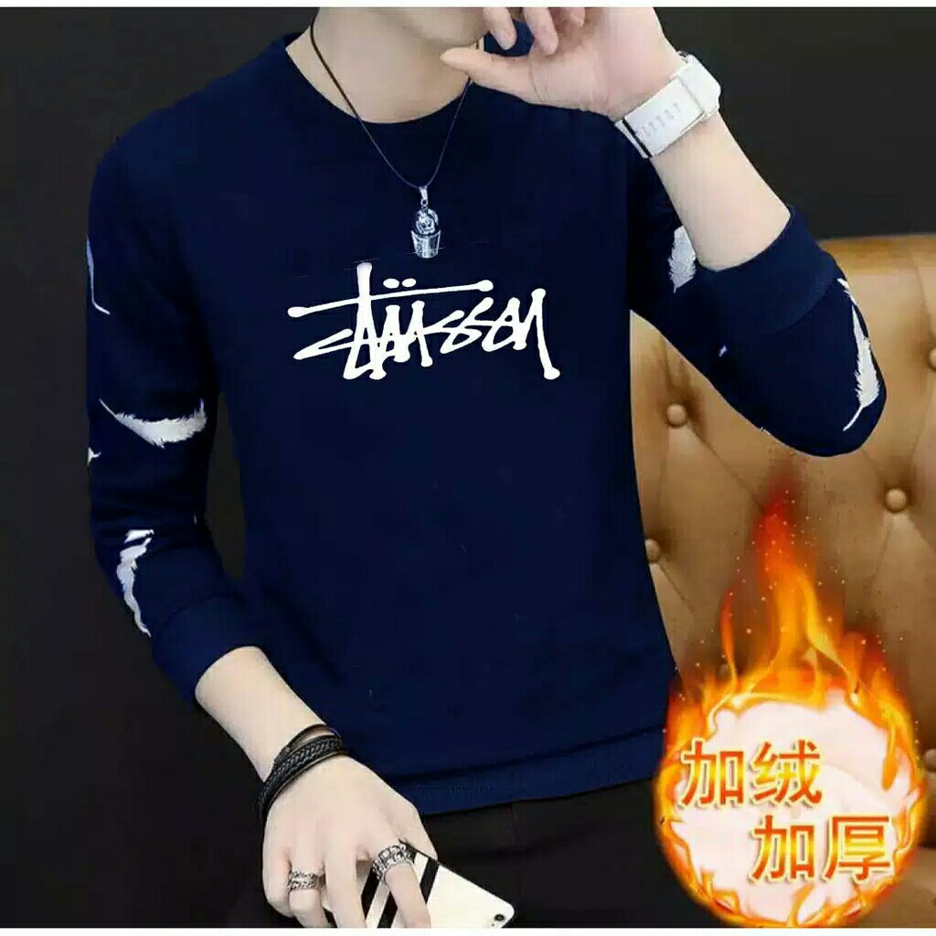 NEW BAJU PRIA KEREN BAHAN TEBAL STUSI 2 WARNA 2