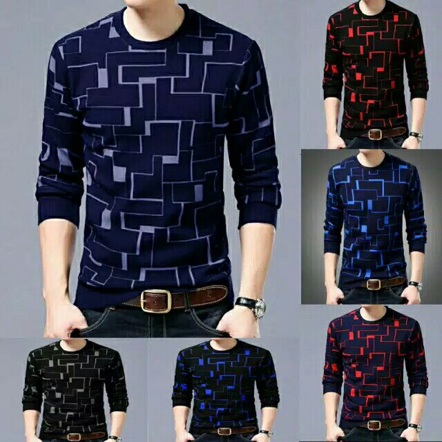 NEW BAJU PRIA LENGAN PANJANG VIRENZA 6 warna