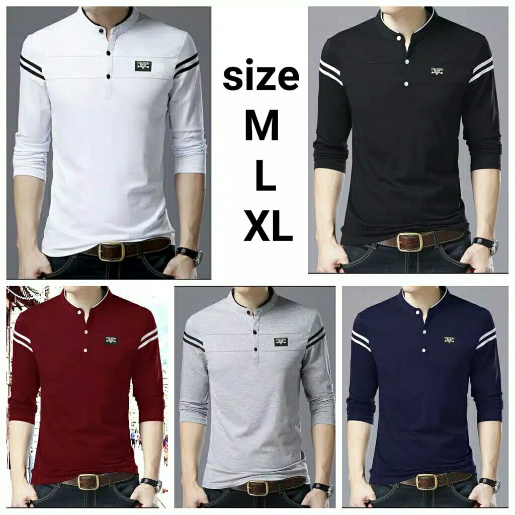 NEW baju pria lengan panjang PEGASUS 5 WARNA