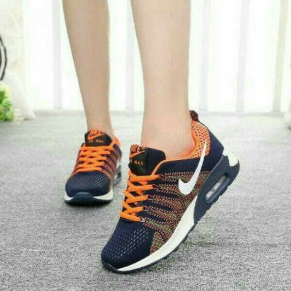 NIKE AZUMA BIRU ORANGE