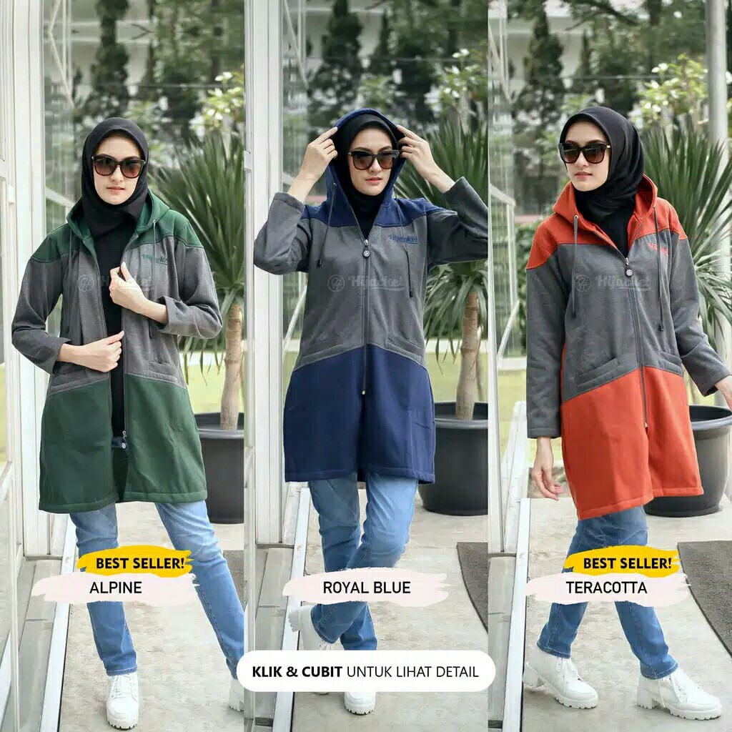NO1 TERLARIS Hijacket Hyura Original  Jaket Wanita