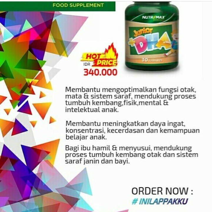 NUTRIMAX - JUNIOR DHA