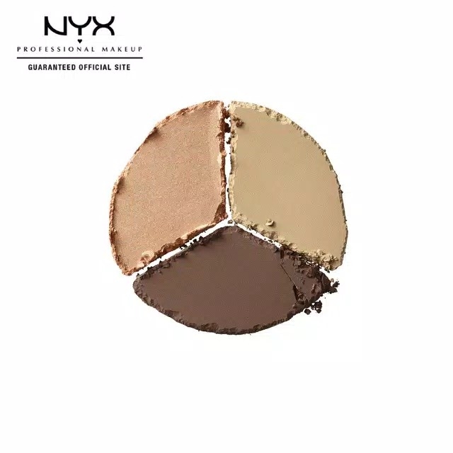 NYX Professional Make Up 3 Steps to Sculpt Face Sculpting Palette 4