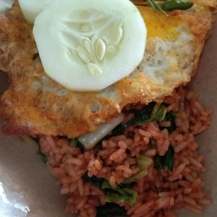 Naai Goreng Biasa isi Telur