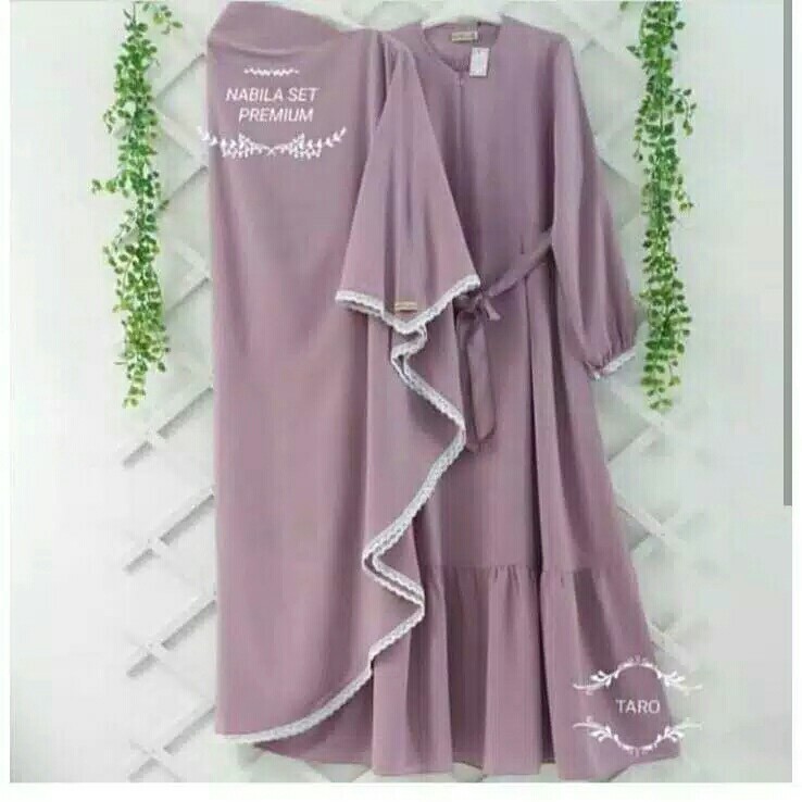 Nabila set syari 3