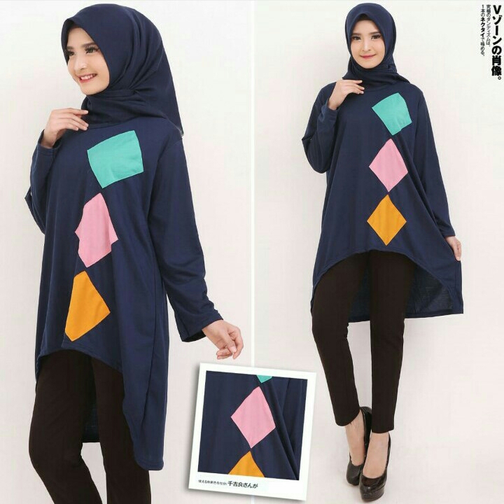 Nadirah Tunik Navy