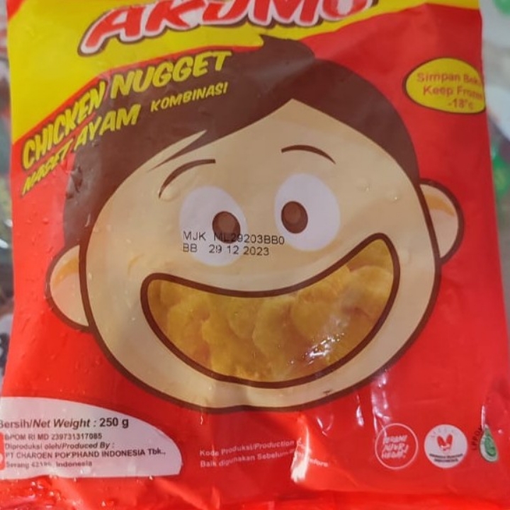 Naget  Ayam Akumo 250 Gram  4