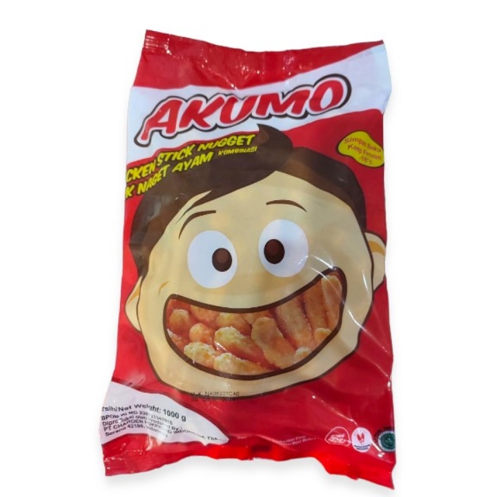 Naget  Ayam Stik  Akumo 250 Gram 
