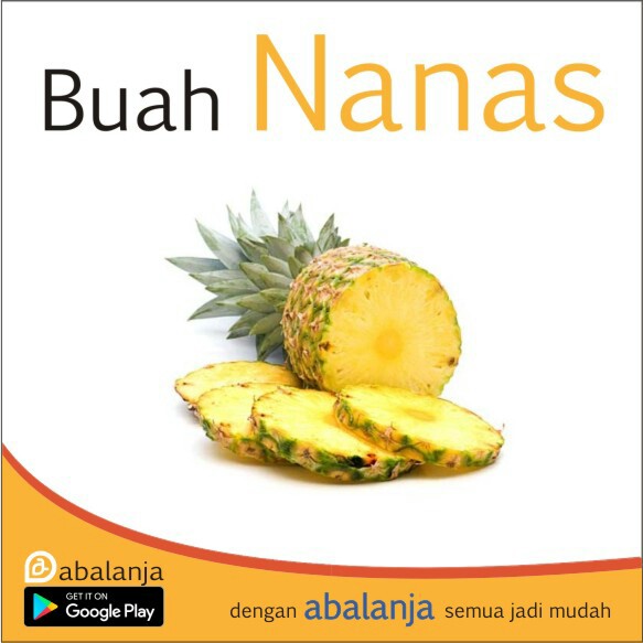 Nanas 1 Buah