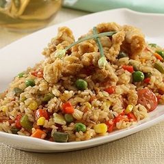 Nasgor Ayam Tepung Plus Telor