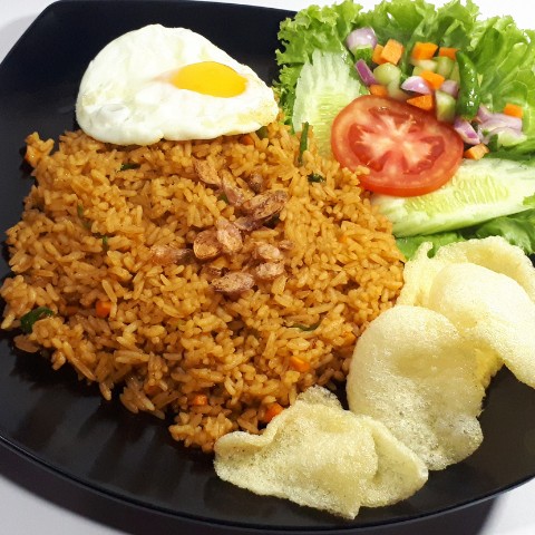 Nasgor toping ayam