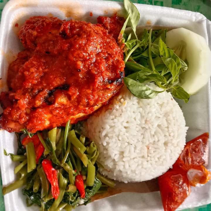 Nasi Ayam Bakar Berbumbu