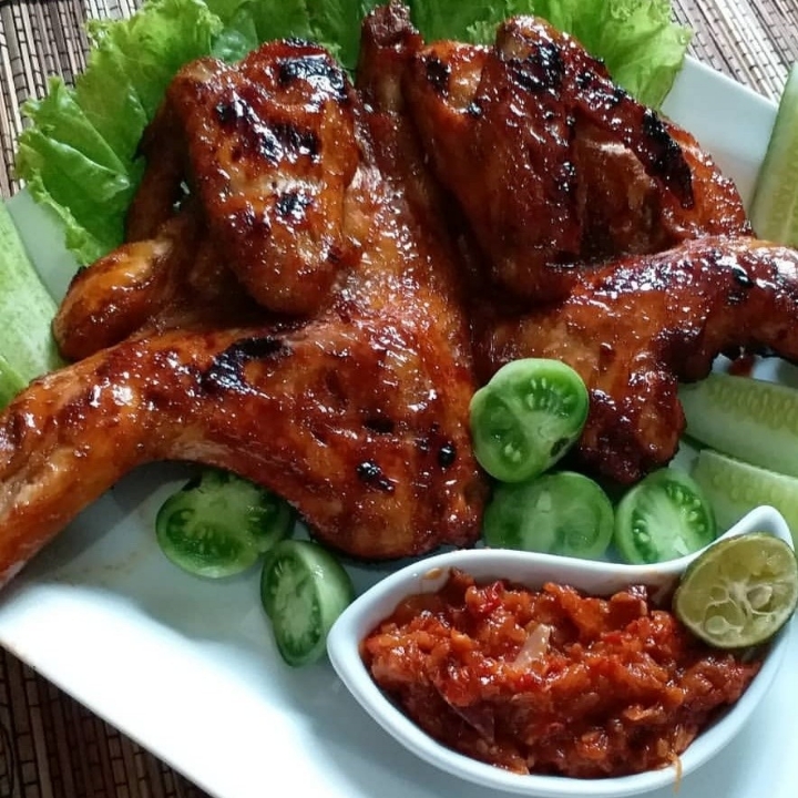 Nasi Ayam Bakar Bumbu Kecap