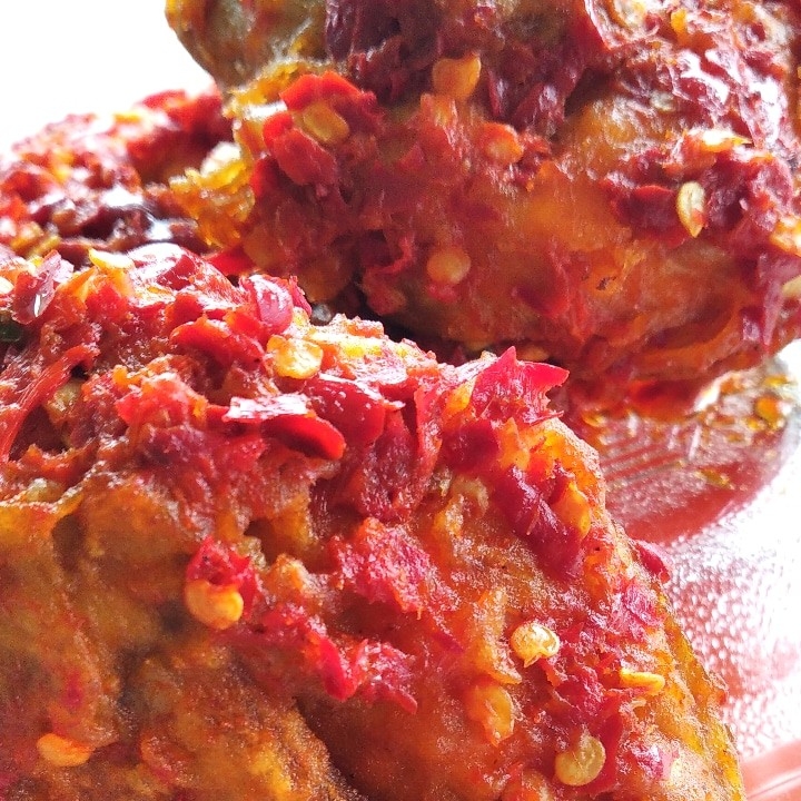Nasi Ayam Balado