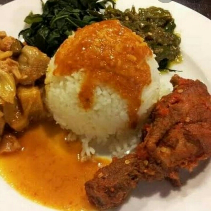 Nasi Ayam Balado