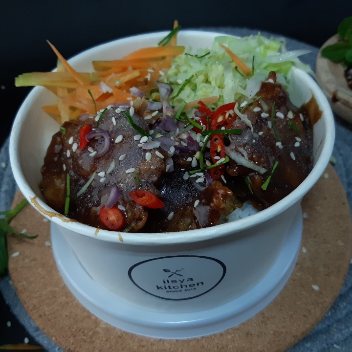 Nasi Ayam Black
