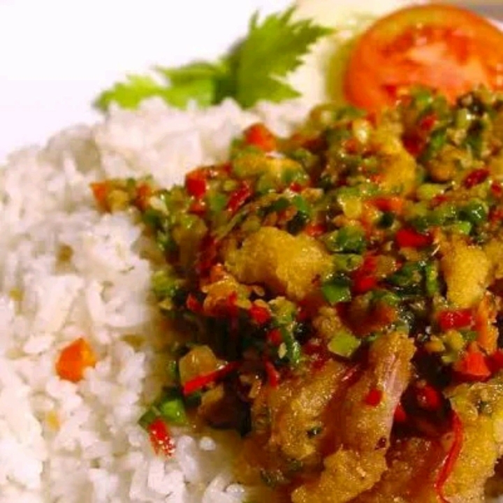 Nasi Ayam Cabai Garam
