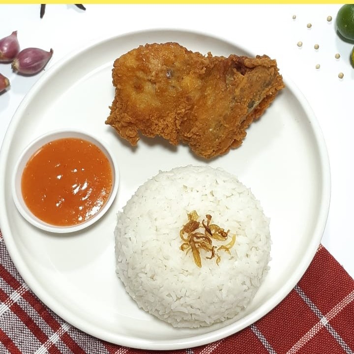 Nasi Ayam Crispy 