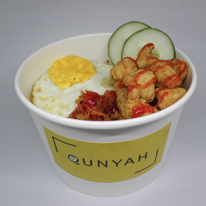 Nasi Ayam Crispy