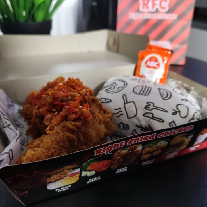 Nasi Ayam Geprek