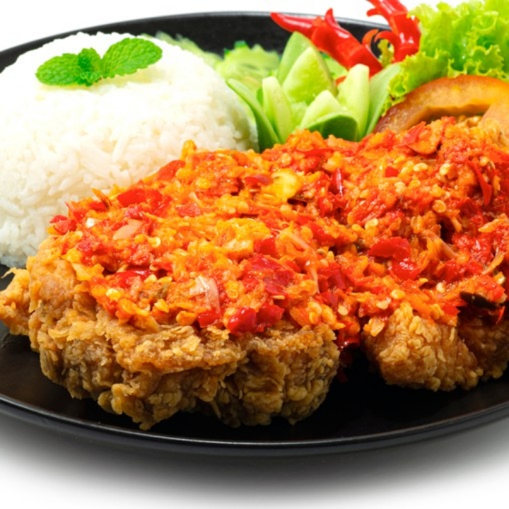 Nasi Ayam Geprek