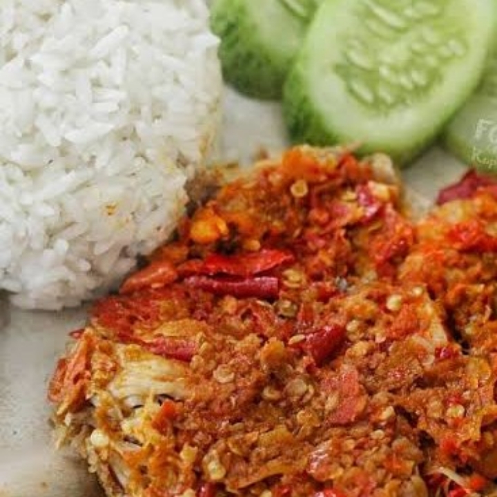 Nasi Ayam Geprek