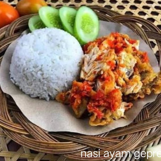 Nasi Ayam Geprek