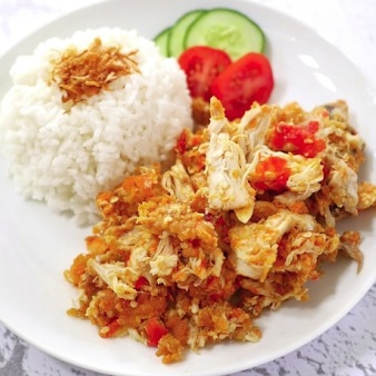 Nasi Ayam Geprek