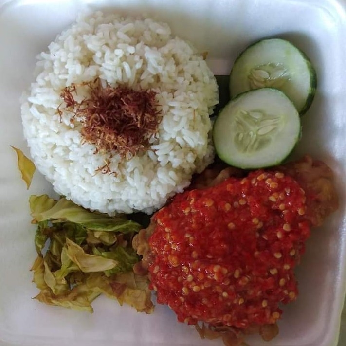 Nasi Ayam Geprek