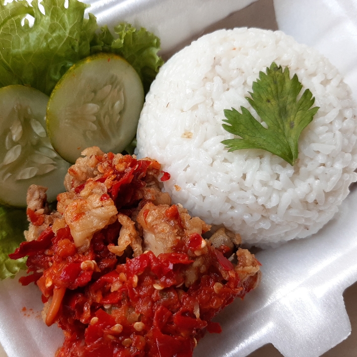 Nasi Ayam Geprek